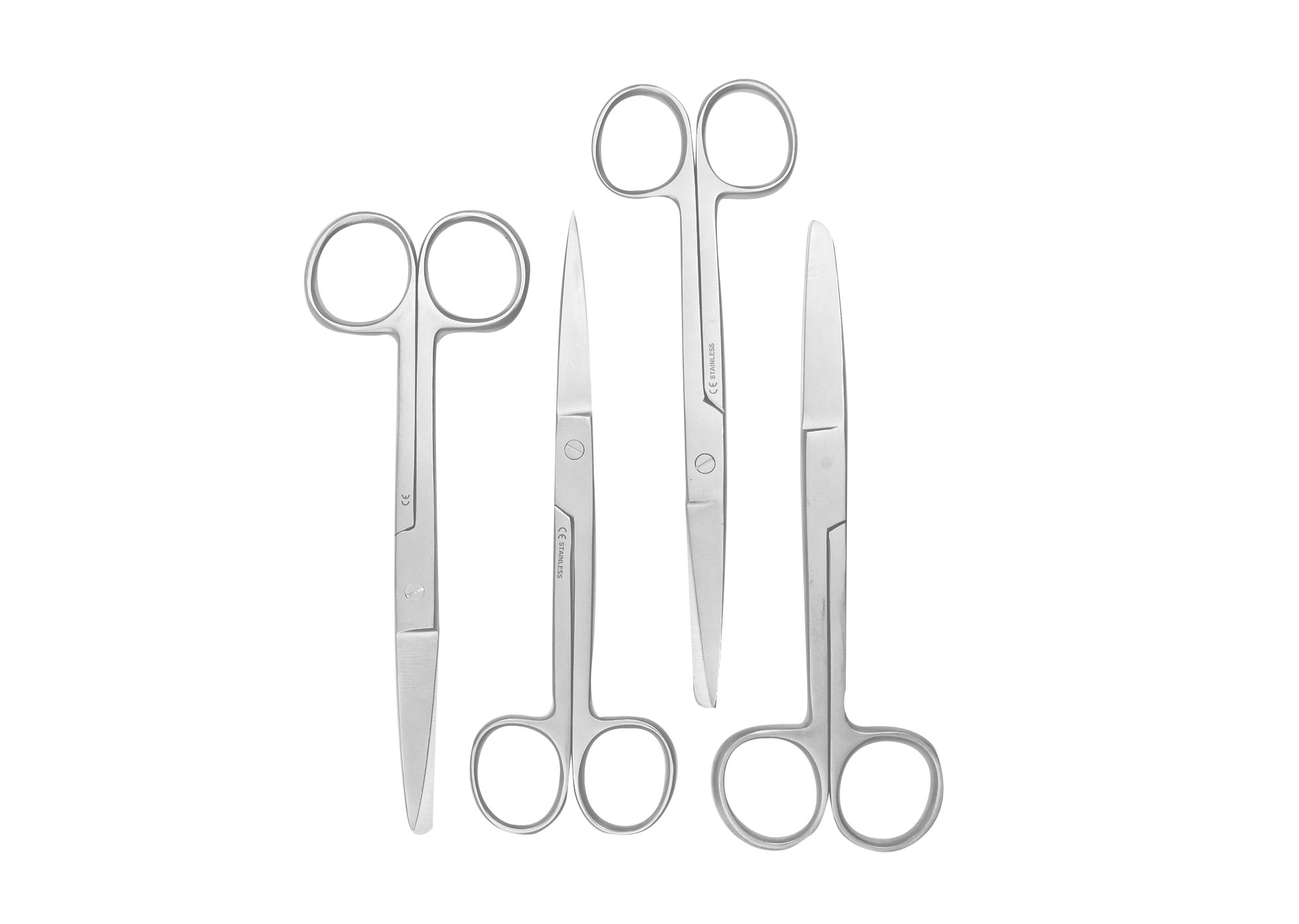 Dressing Scissors - Standard Grade - 6" Blunt/Sharp - Curved