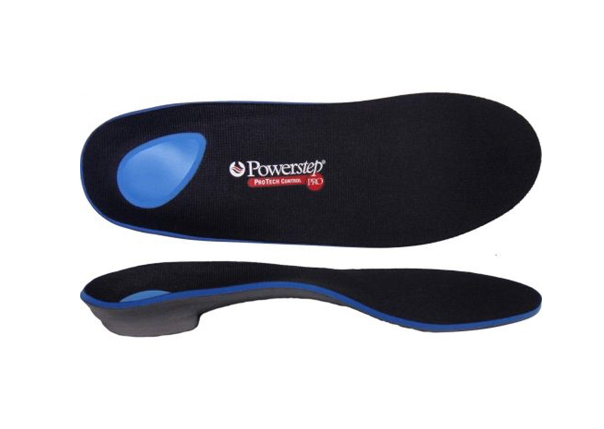 Carnation Footcare - Powerstep Pro Control 3/4 Length - Code B - Mens - 6 - 7.5 / Womens - 7.5 - 9 - Insoles
