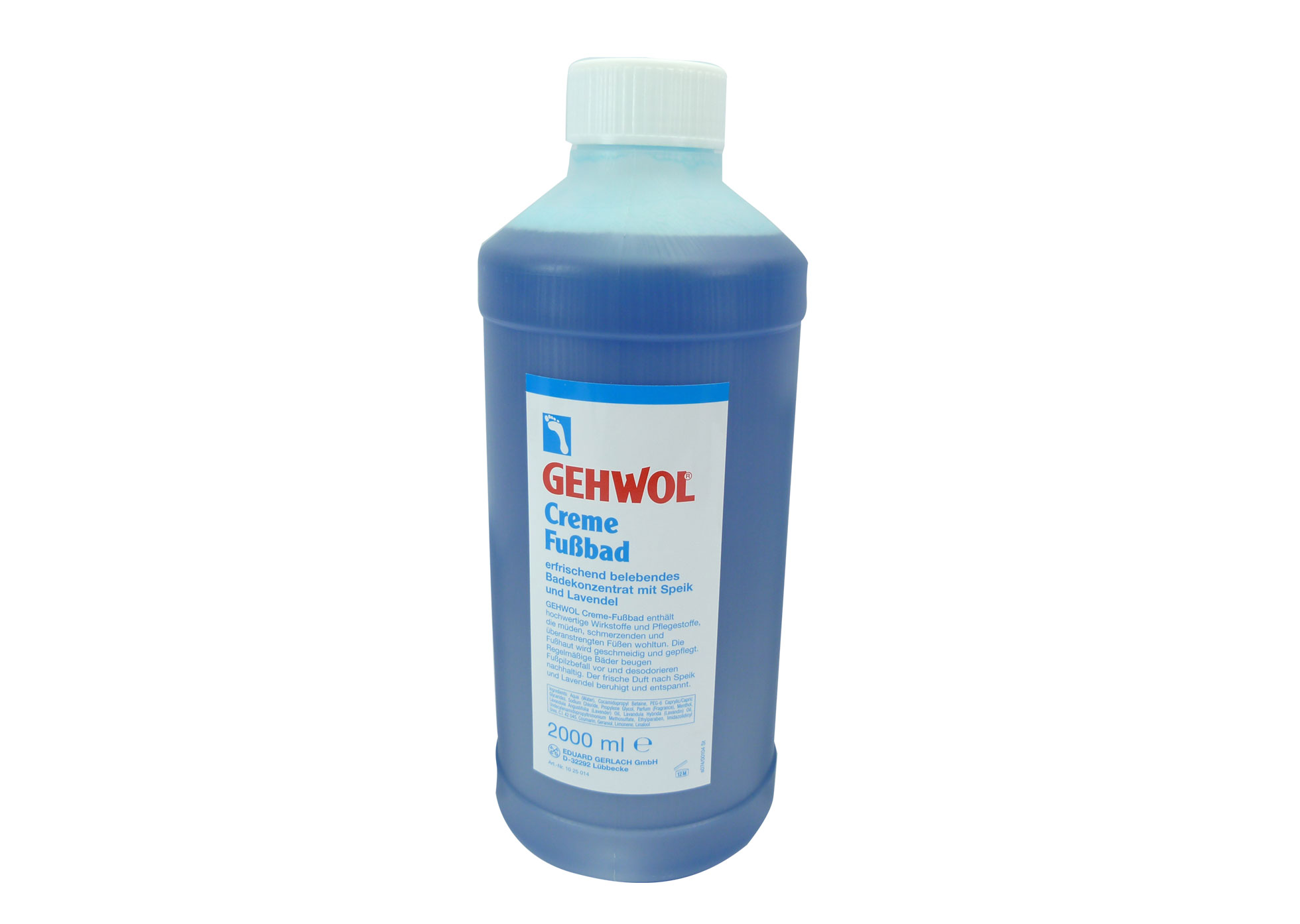 6. Gehwol Cream Footbath - 2000ml Bottle