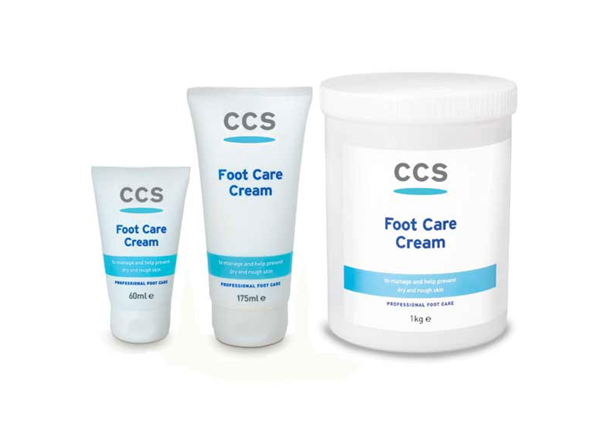 CCS Creams - Foot Care Cream - Pump Top for 1kg Tub