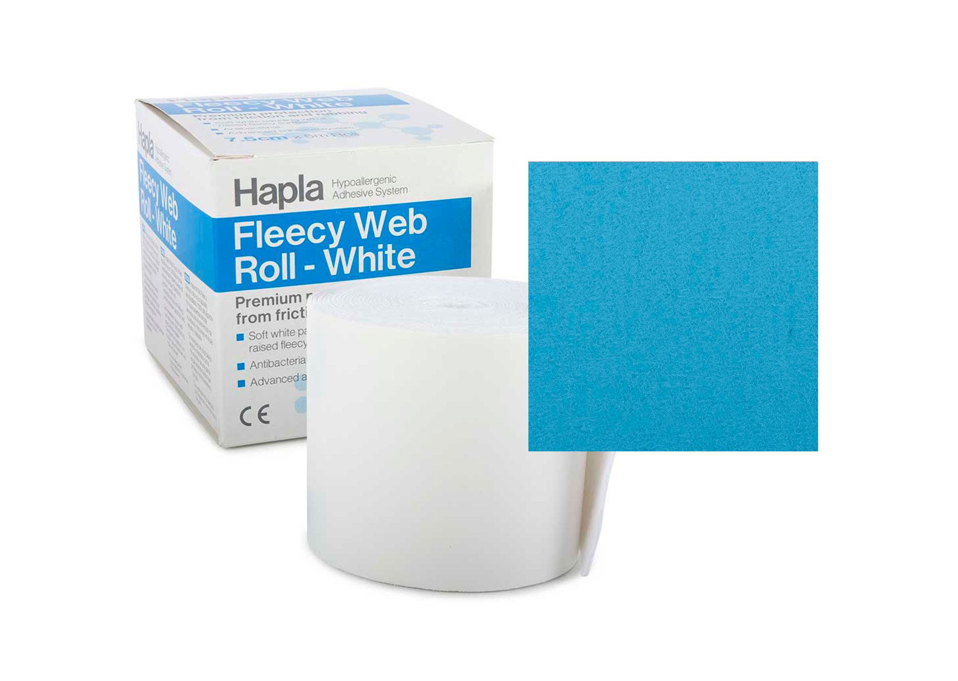 BLUE Fleecy Web - Bag of 4 Sheets