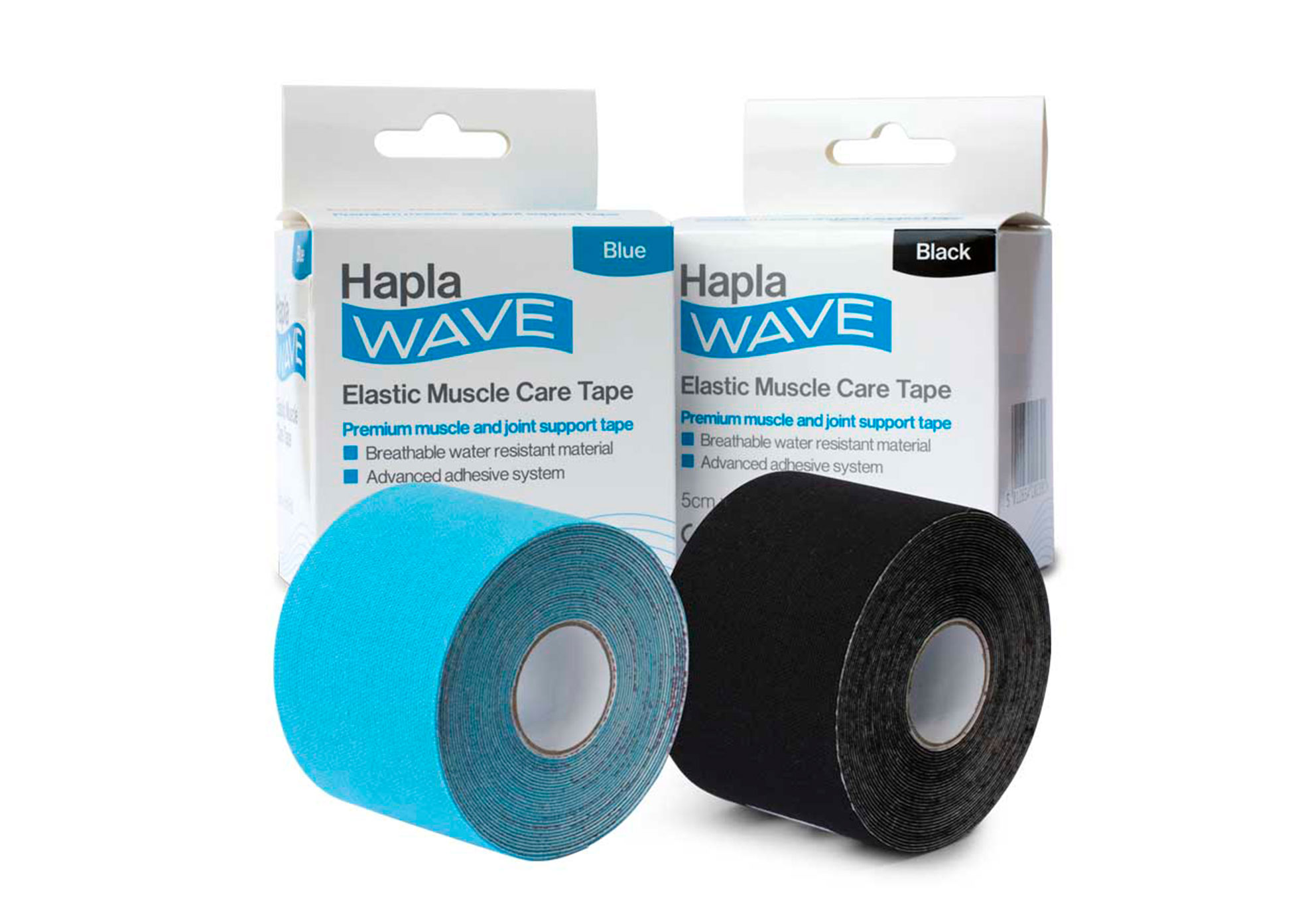 Hapla Wave - 5cm x 5metre Roll - Blue