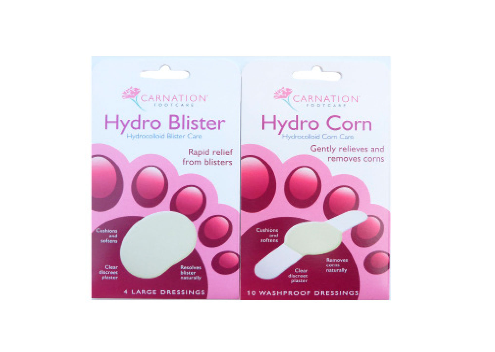 Carnation Blister Care - Size - 83mm x 55mm