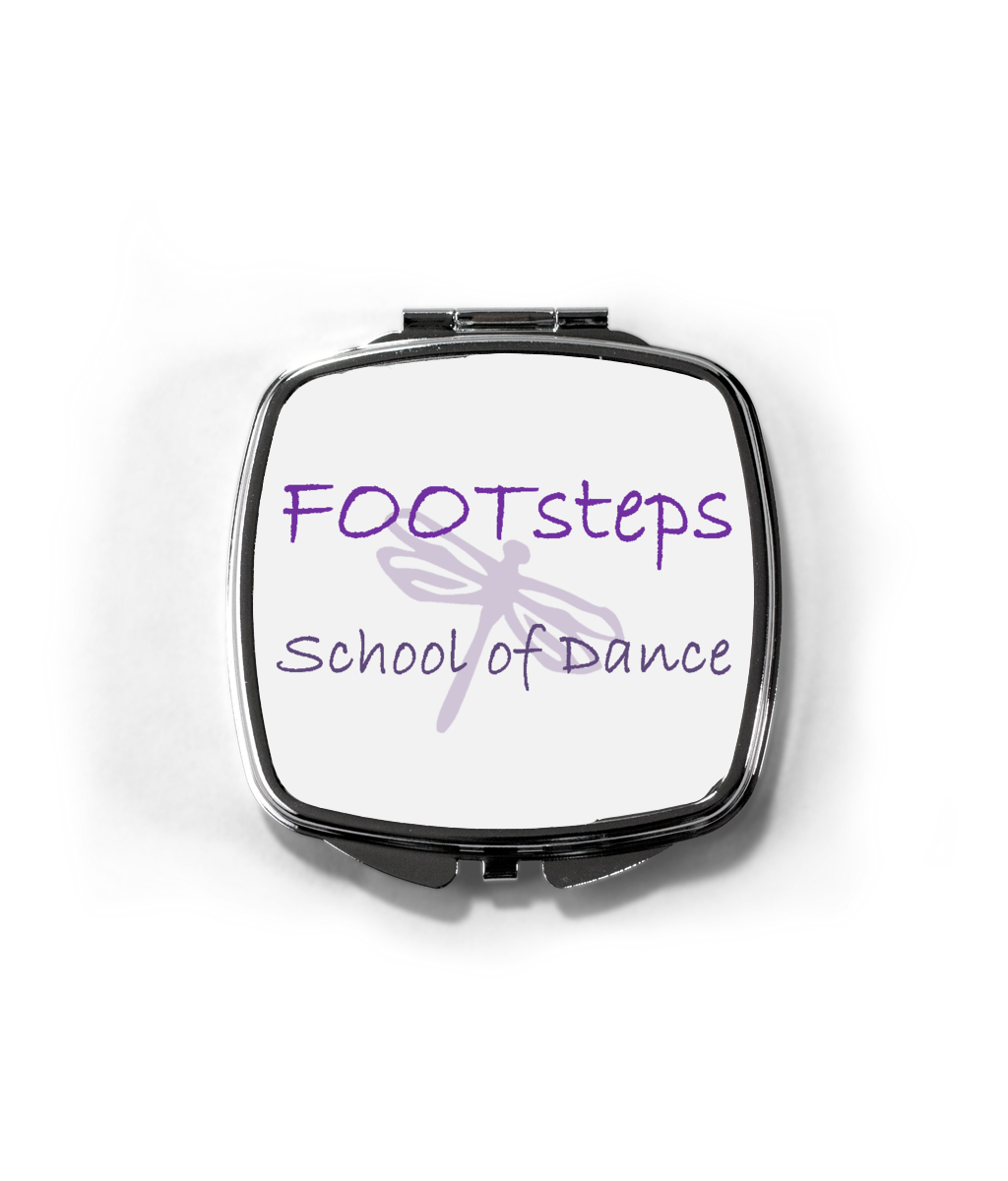 FOOTSTEPS COMPACT MIRROR