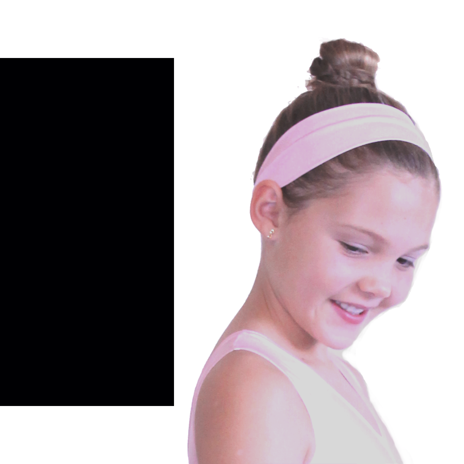 BLACK LYCRA HEADBAND