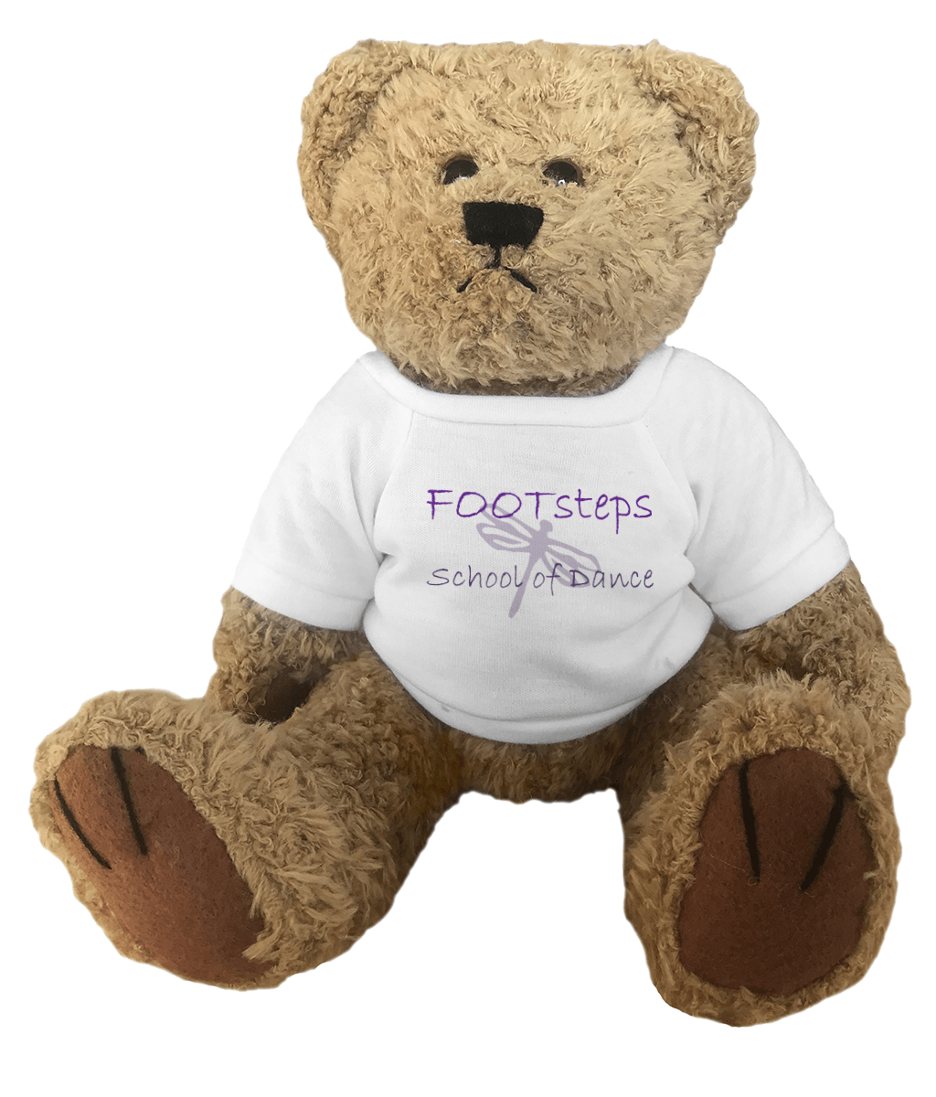 FOOTSTEPS TEDDY BEAR