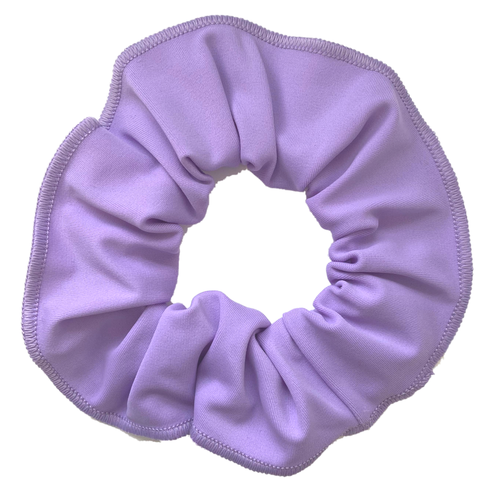 LILAC MATT LYCRA HAIR SCRUNCHIE