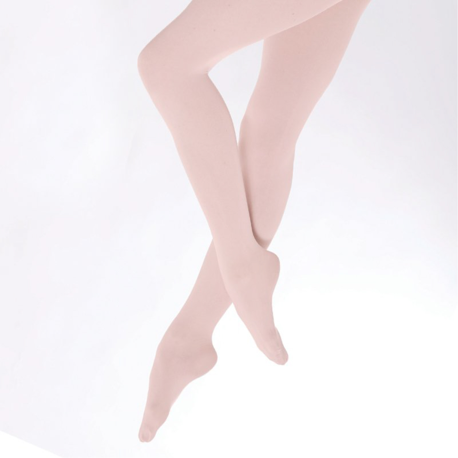 PINK 40 DENIER BASIC FOOTED BALLET DANCE TIGHTS