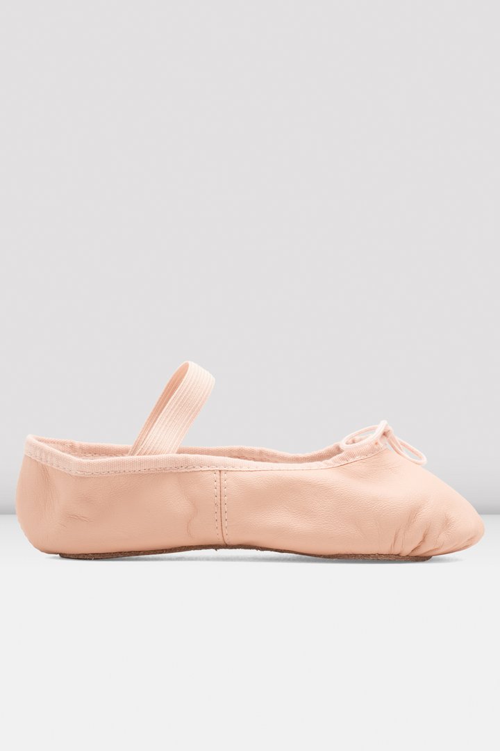 ARISE PINK LEATHER BALLET SHOES