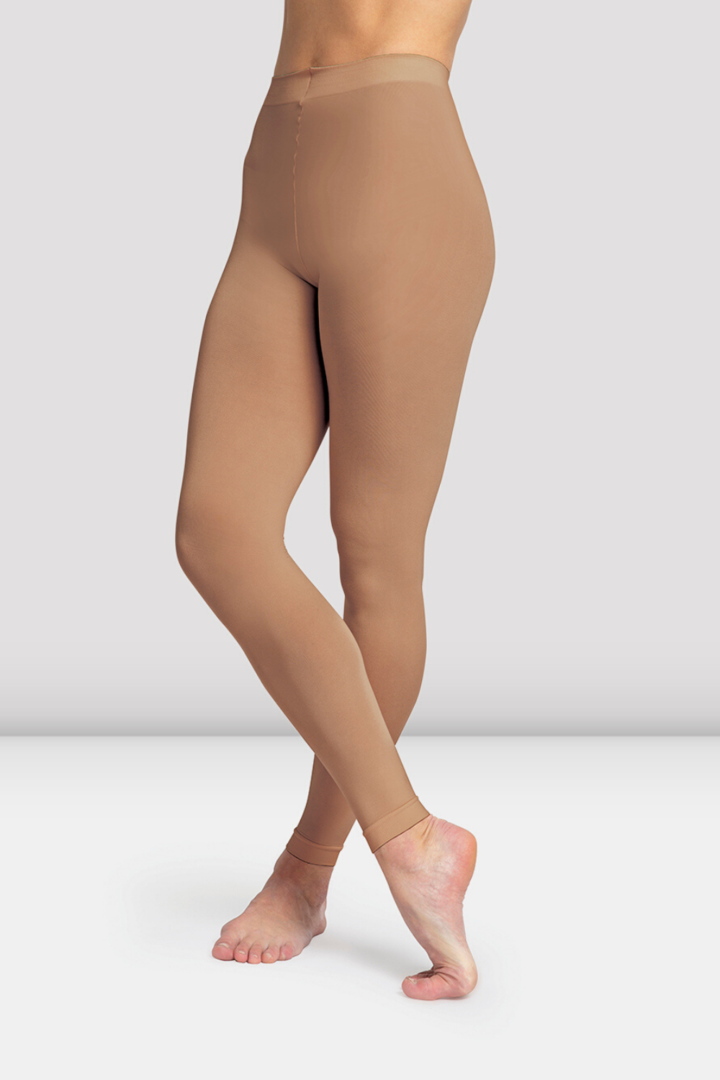 BLOCH TAN CONTOURSOFT FOOTLESS TIGHTS