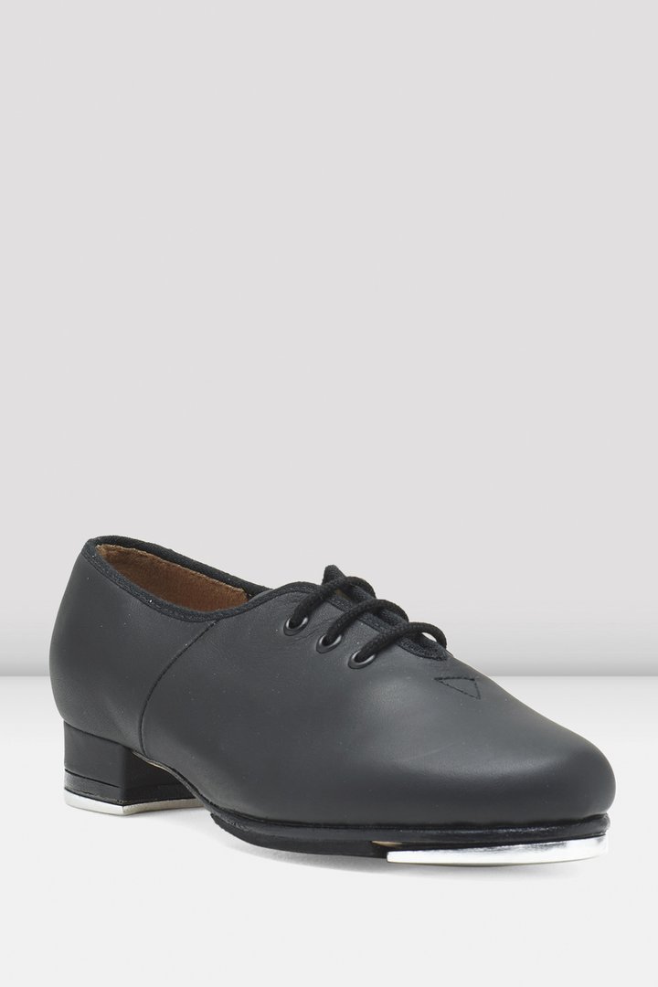 BLOCH BLACK LEATHER JAZZ TAP SHOES 301