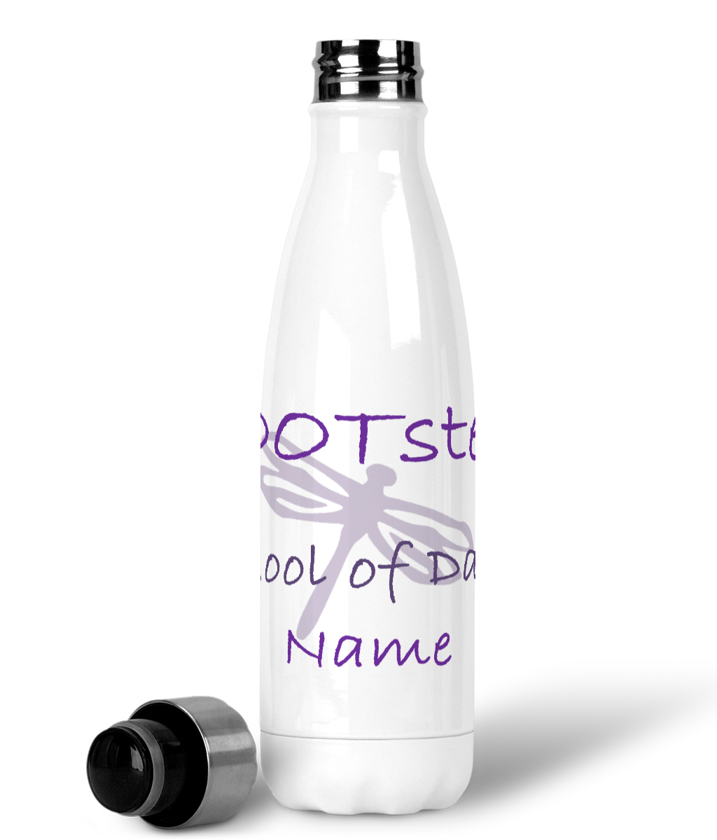 STAINLESS STEEL WATER BOTTLE WITH NAME