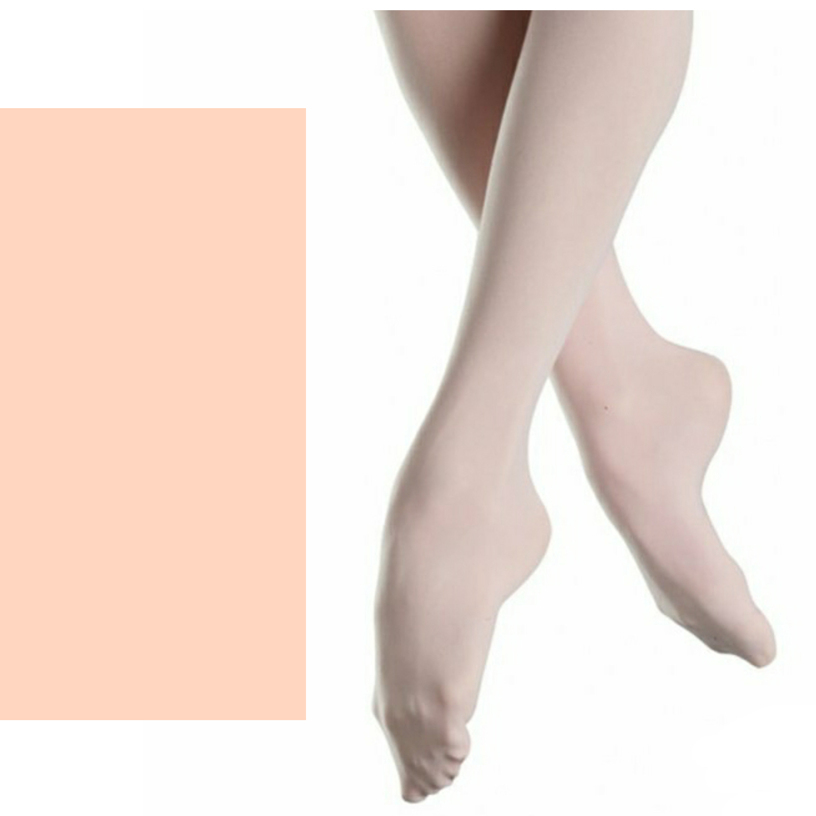 PINK 60 DENIER FOOTED BALLET DANCE TIGHTS