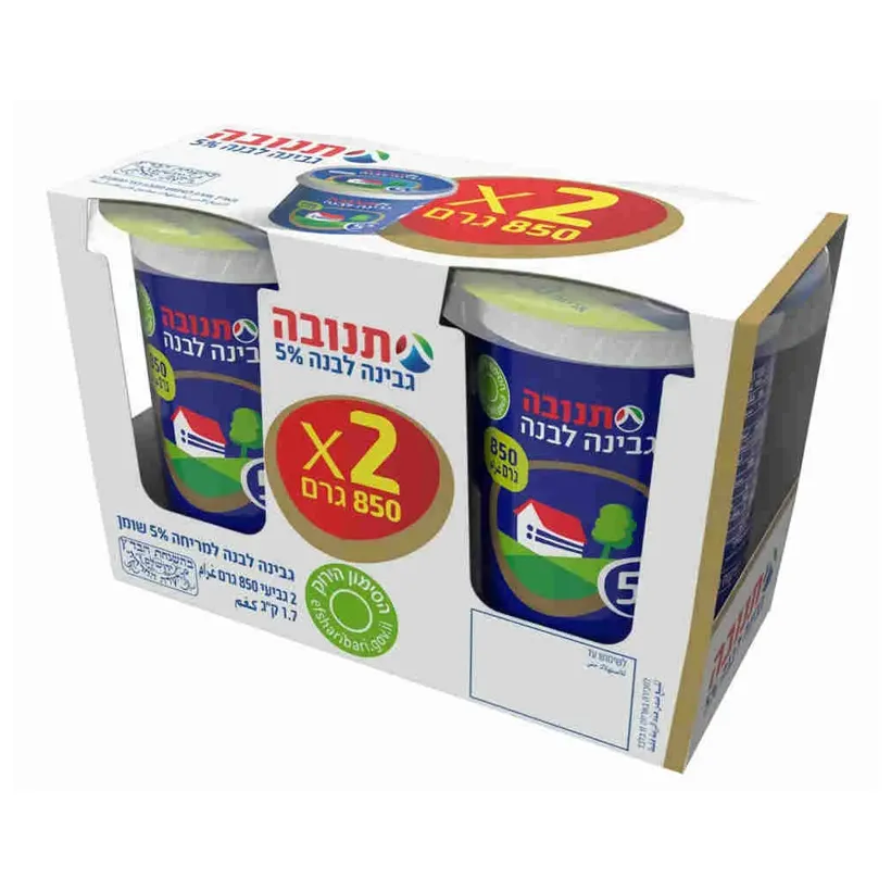 מאגדת גבינה לבנה 850 גרם* 2 יח'