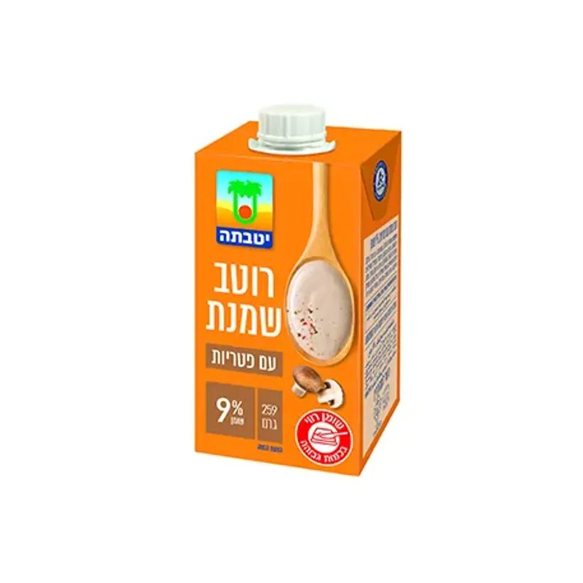 רוטב שמנת עם פטריות 9%, 250 מ"ל