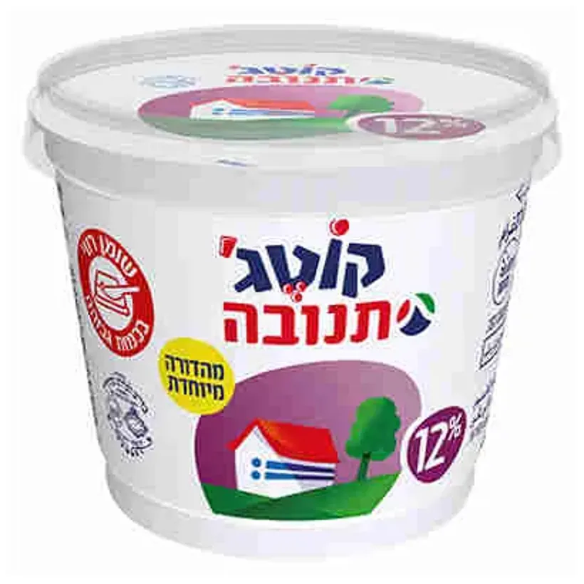 קוטג' תנובה 12% שומן