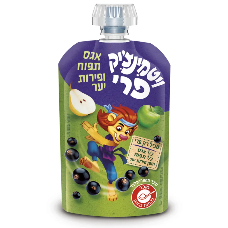 פאוץ' ויטמינצ'יק פרי אגס תפוח פירות יער