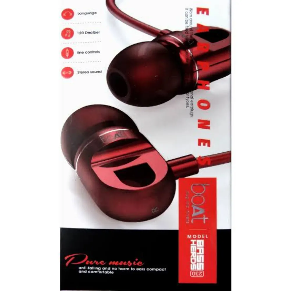 Boat earphones bass herds 230 sale