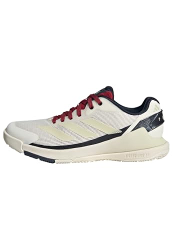 Adidas Crazyquick Ls Scarpa Da Padel Donna-Bianco, Blu Scuro Bianco - 36 1/3