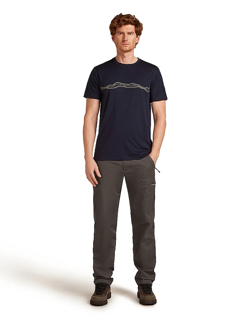 Icebreaker Herren Funktionsshirt Mount Pulse 150 Tech Dunkelblau | M-image