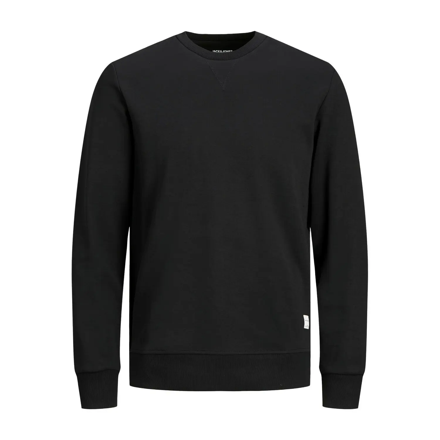 Jack & Jones Herren Jjebasic Crew Neck Noos Sweatshirt, Black, L Eu-image