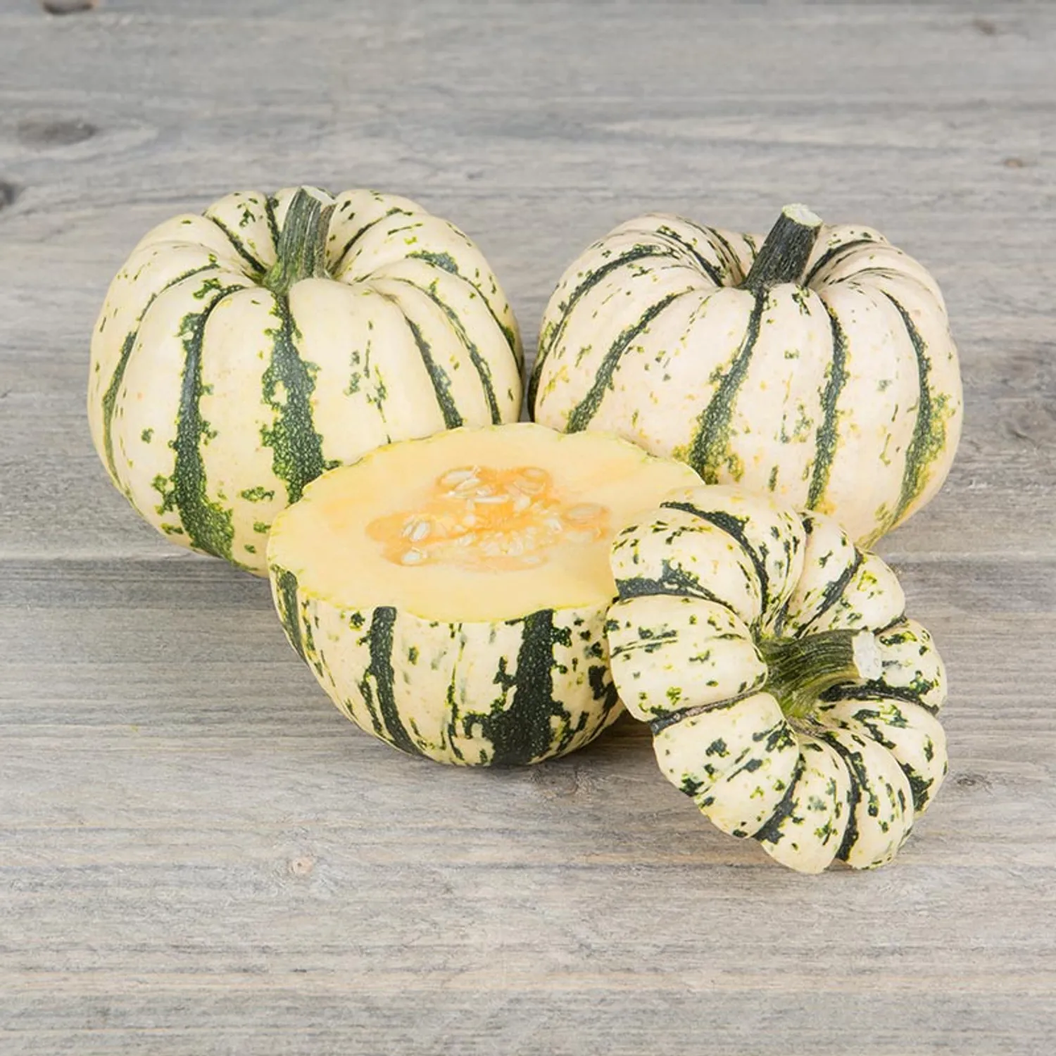 Delicata-pompoen 'Sweet Dumpling'