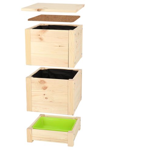 Esschert Houten Wormenbak
