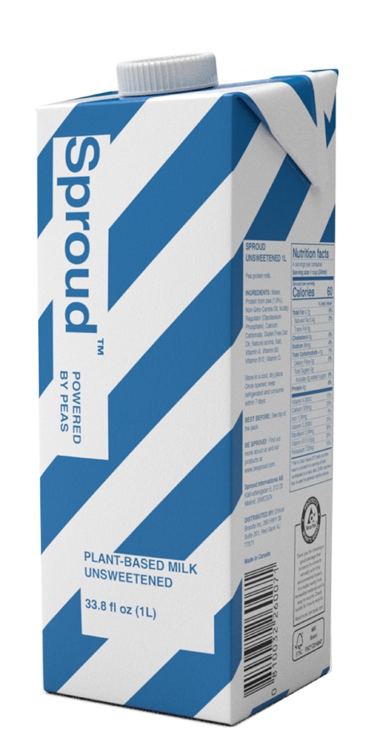 SPROUD UNSWEETENED Closest taste to semi-skim milk. Zero sugar, high protein and low in carbs. Perfect for Keto and low calorie diets.