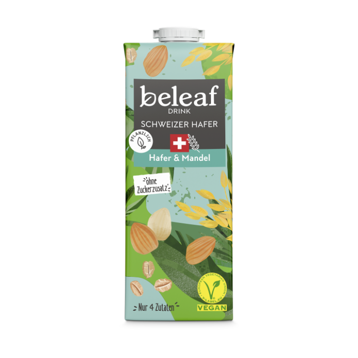 beleaf Oat Drink Oat & Almond One of the best alternatives to milk with great quality, taste and better for climate