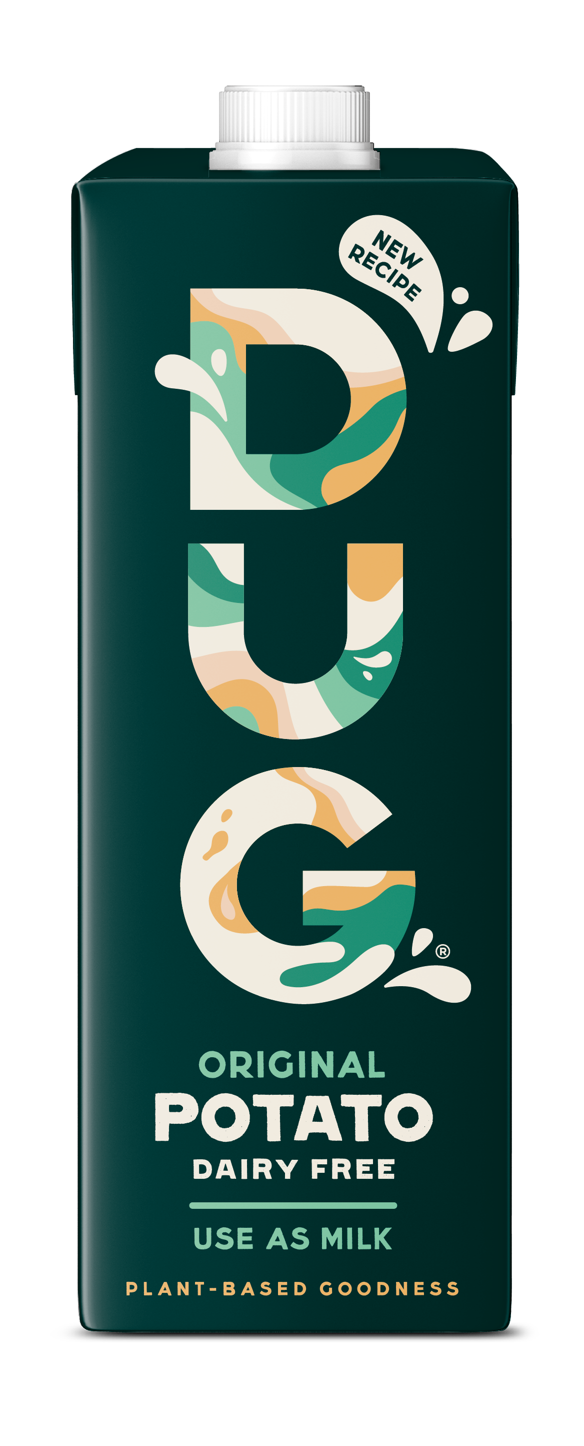 DUG ORIGINAL 1.5% DUG Original is your everyday great-tasting plant-based drink for coffee and tea, to mix with your cereal or just drink by the glass. It’s also great for cooking and baking.