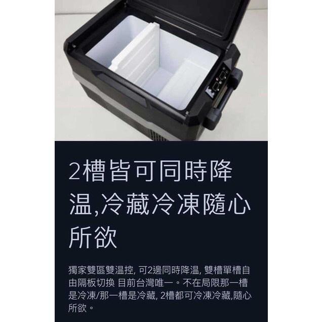 【營伙蟲861】大氣層行動冰箱 SECOP壓縮機 台灣品牌 原廠保固 精準溫控設定 雙槽雙溫控 露營冰箱 移動冰箱