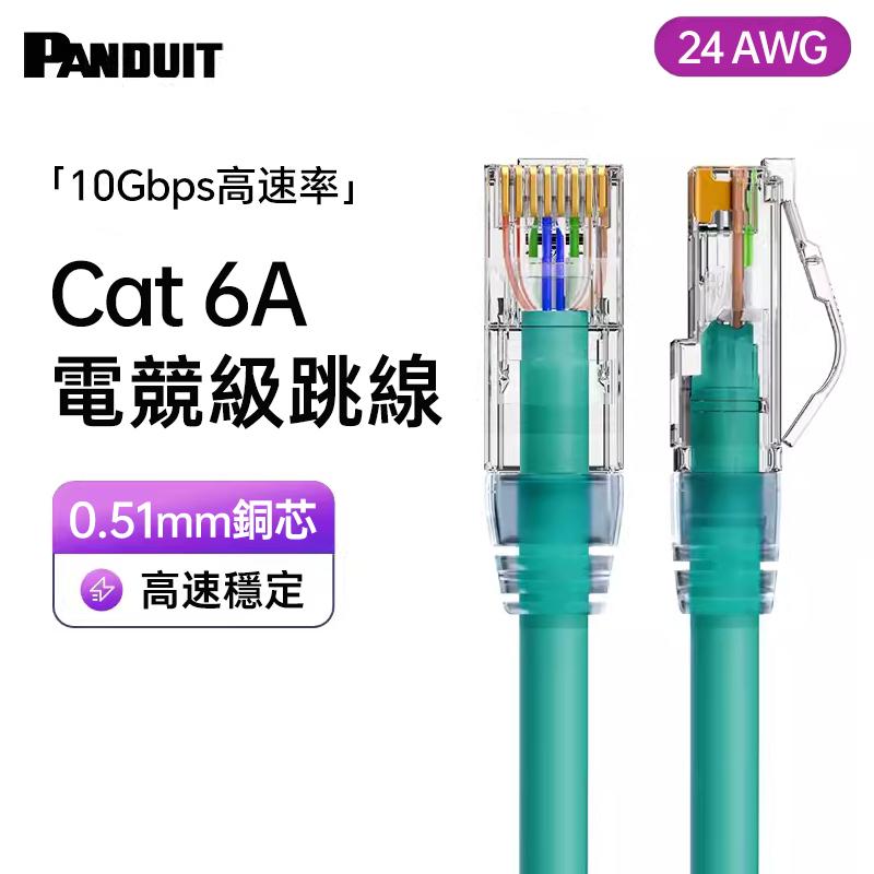 PANDUIT Cat 6A U/UTP  24AWG CM跳接線-UTP6AX