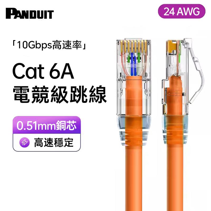 PANDUIT Cat 6A U/UTP  24AWG CM跳接線-UTP6AX