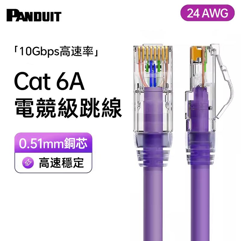 PANDUIT Cat 6A U/UTP  24AWG CM跳接線-UTP6AX