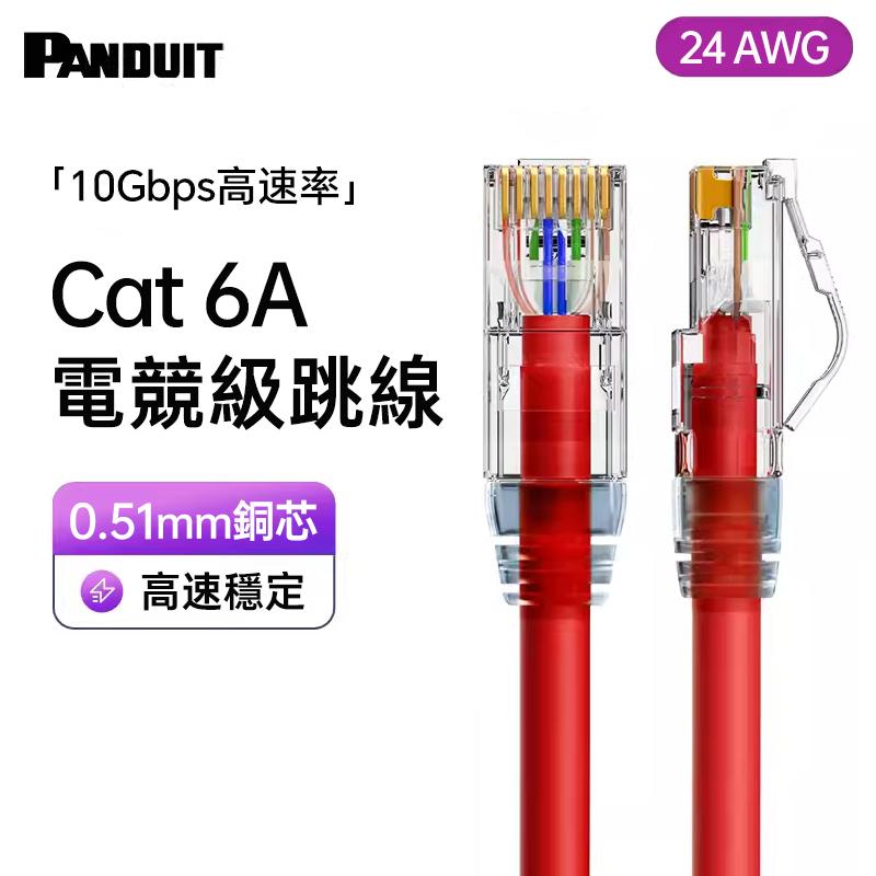 PANDUIT Cat 6A U/UTP  24AWG CM跳接線-UTP6AX