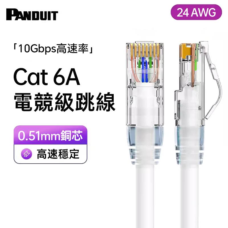 PANDUIT Cat 6A U/UTP  24AWG CM跳接線-UTP6AX