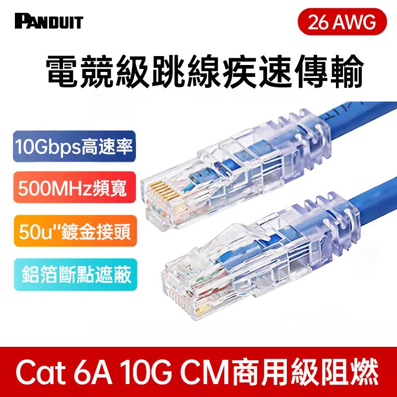 PANDUIT Cat 6A U/UTP  26AWG CM跳接線 - UTP6ASD