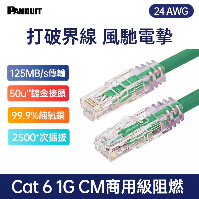 PANDUIT Cat 6 U/UTP 24AWG CM跳接線-UTPSP＊M