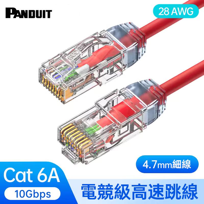 PANDUIT Cat 6A U/UTP 28AWG 極細網路跳接線 - UTP28X(6-35公尺）