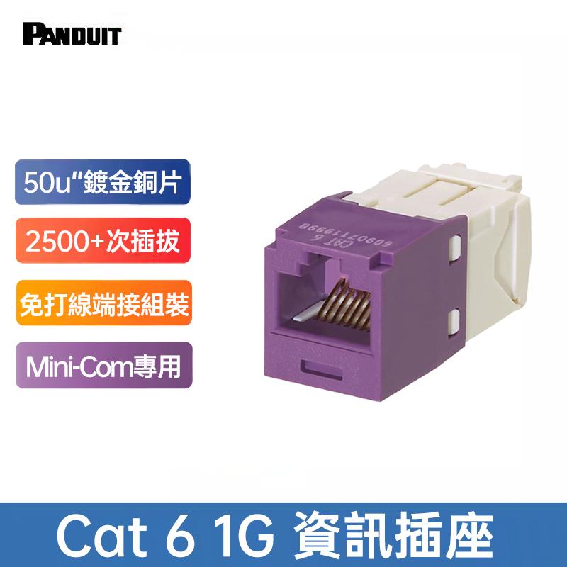 PANDUIT Cat 6 UTP 無遮蔽式資訊插座 - CJ688TG