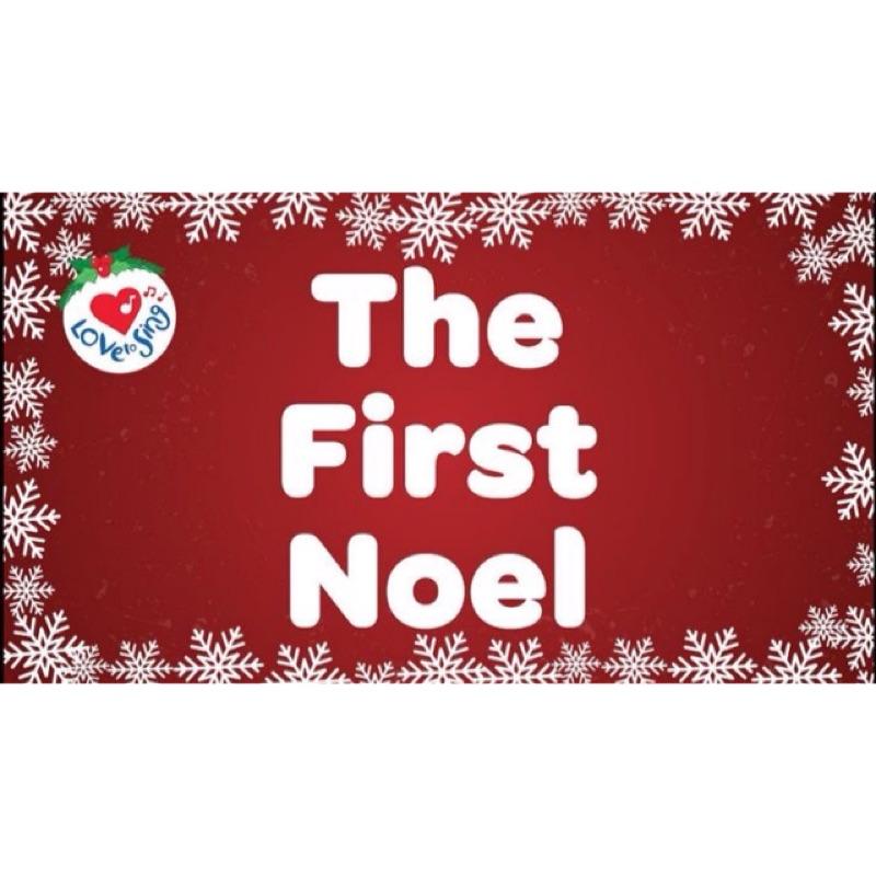 聖誕歌曲《聖誕佳音 First noel》鋼琴譜  pdf檔