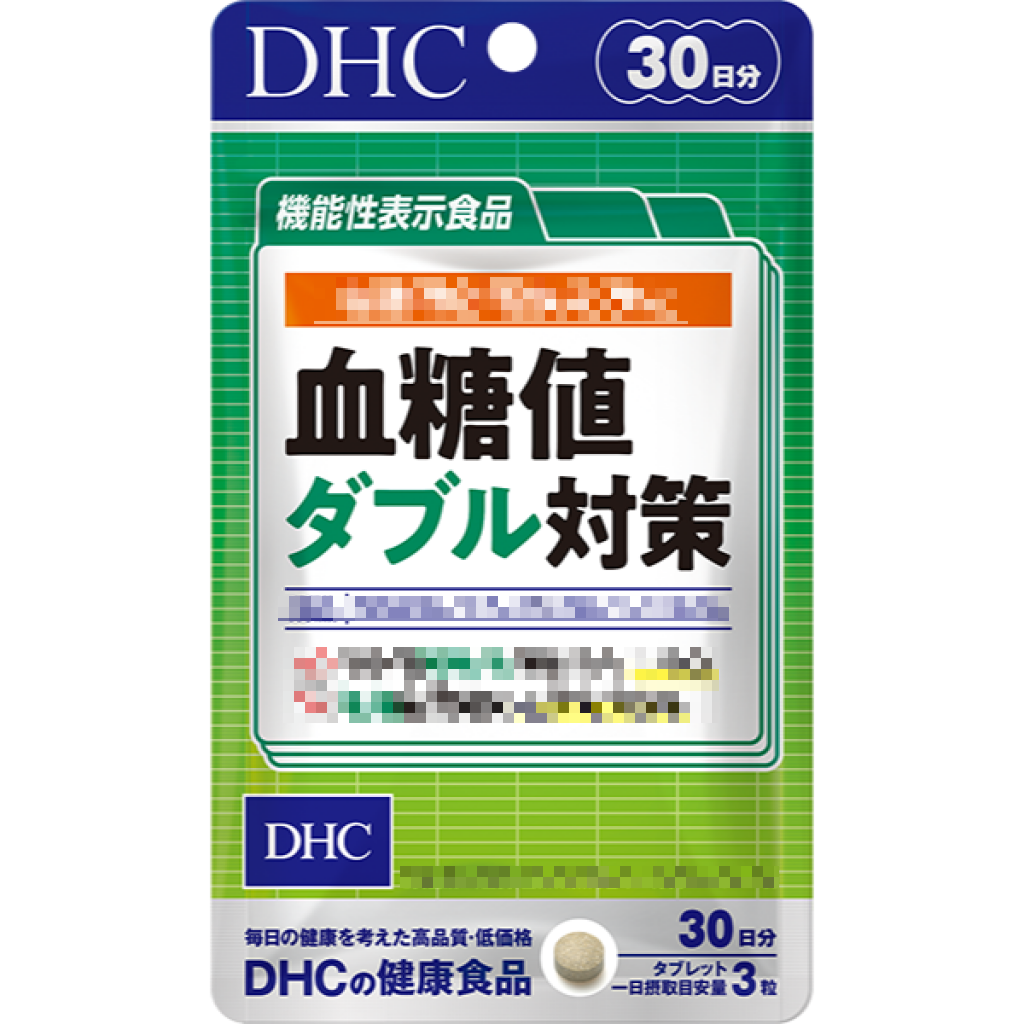 日本《DHC》血糖值雙倍對策 ◼30日