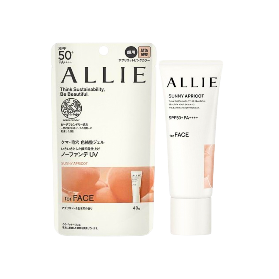 日本《ALLIE》持采濾鏡調色UV防曬乳◼杏桃茜妍40g SPF50+PA++++