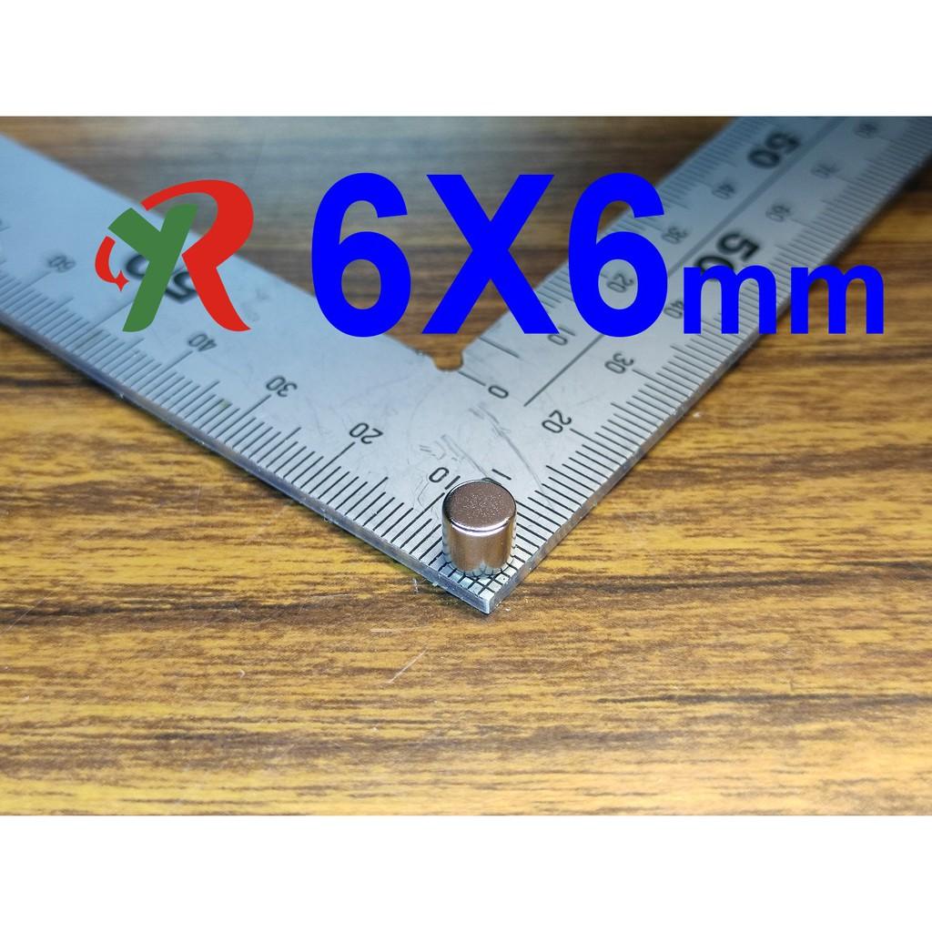 高精度強磁力 工業等級 6X6 釹鐵硼強力磁鐵