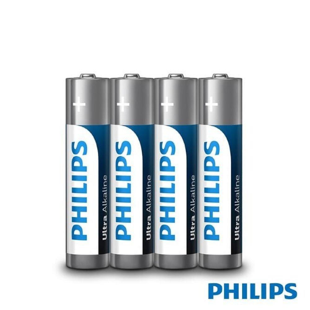 PHILIPS飛利浦 鹼性電池 3號電池 4號電池 符台灣環保規定