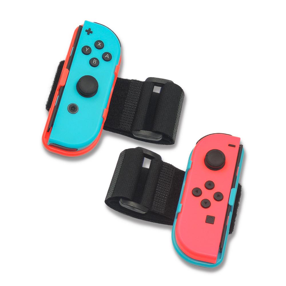 iPlay Switch Nintendo NS 手環綁帶 經典紅藍配色健身環大冒險 綁帶 可調節鬆緊