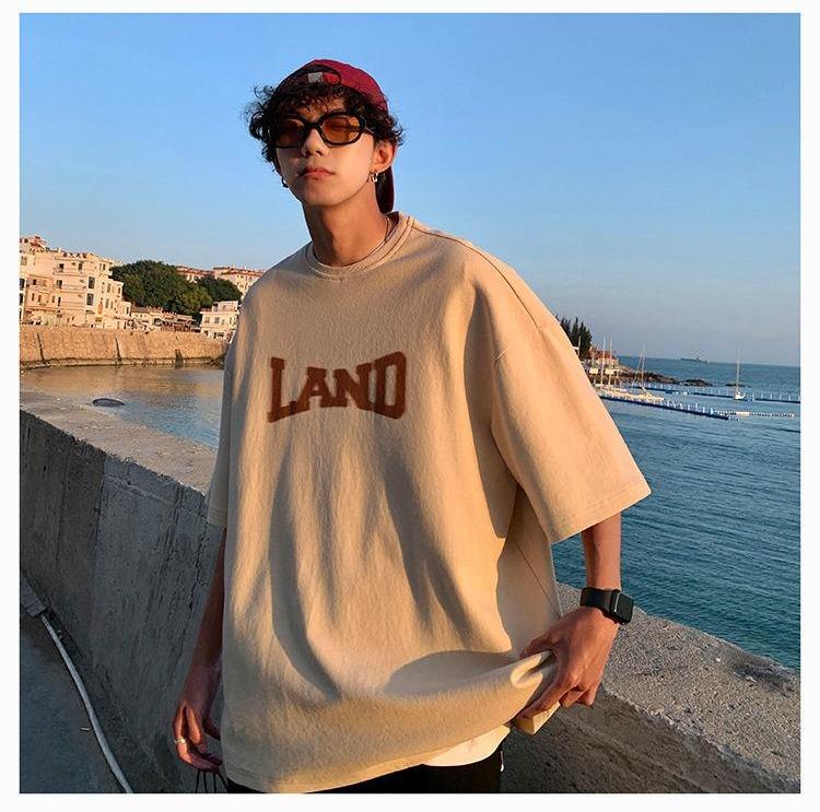 純棉男士LAND短袖T卹3色 S-4XL