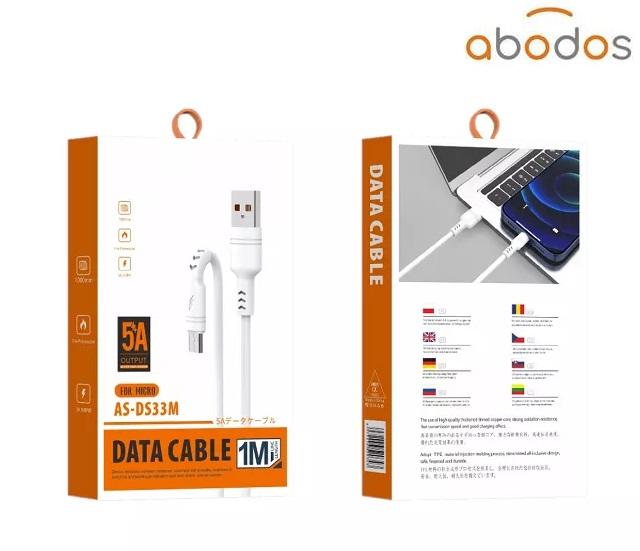 abodos｜5A快充 一米充電線