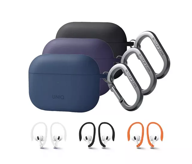 UNIQ｜Nexo 耳掛運動液態矽膠保護套（附登山扣）｜AirPods Pro 2