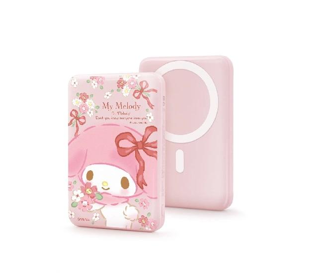 量批∥SANRIO｜My Melody 磁吸無線行動電源 10000mAh